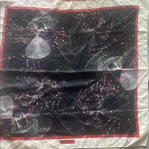 Ferragamo Abstract Patterned Scarf